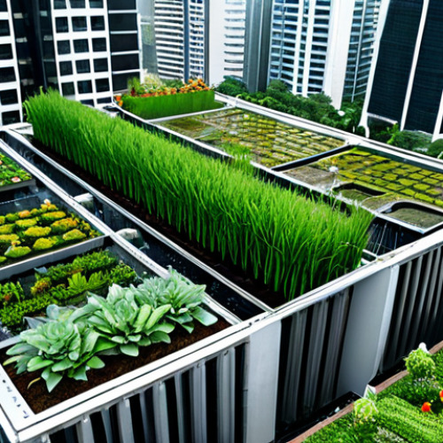 Urban Rainwater Harvesting**

"Modern Kuala Lumpur cityscape, focusing on rooftop gardens and integrated rainwater harvesting systems on skyscrapers, fully clothed people tending to plants, emphasis on sustainability, clean futuristic design, safe for work, appropriate content, professional architectural visualization, perfect anatomy, natural proportions."

**